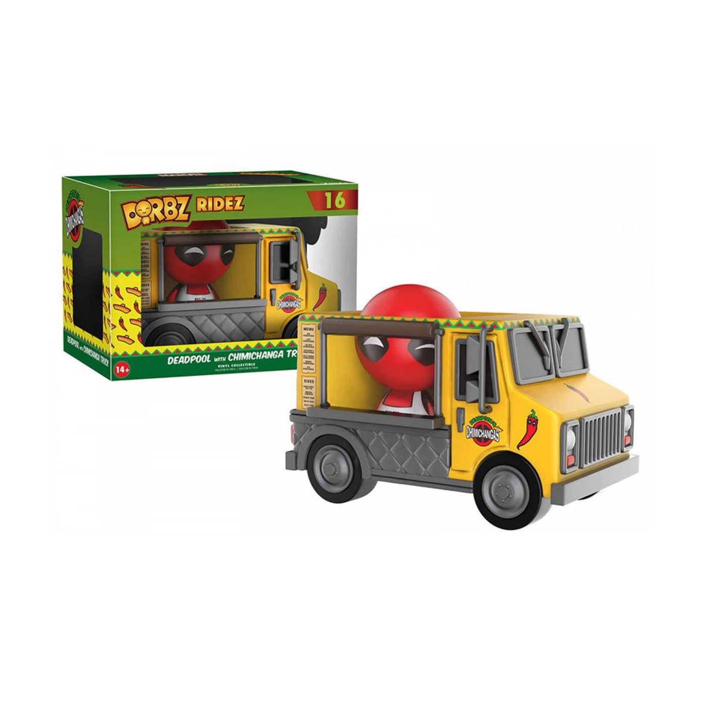 DEADPOOL WITH CHIMICHANGA TRUCK 16