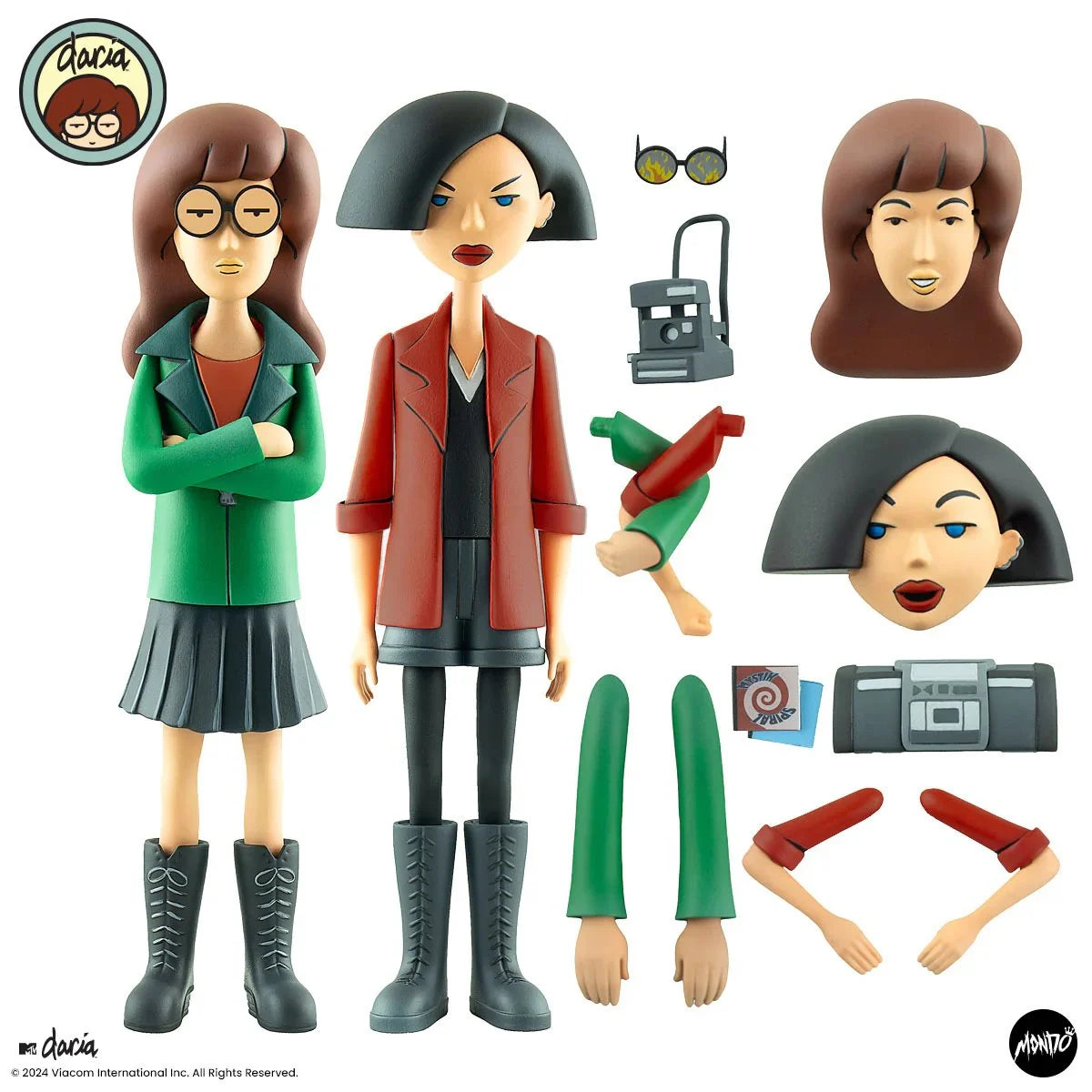Daria and Jane Vinyl Figure Set of 2