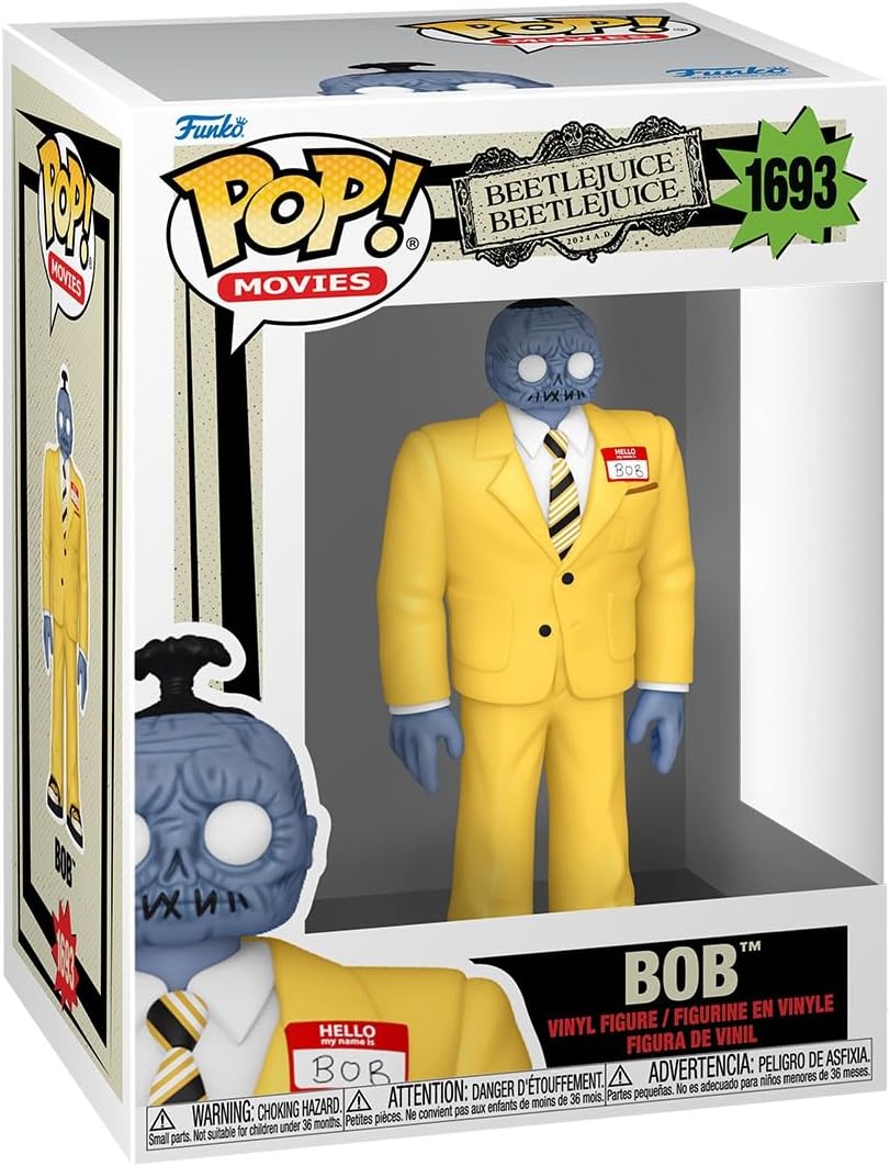 Beetlejuice 2 Bob Yellow Suit Funko Pop! Vinyl Figure #1693