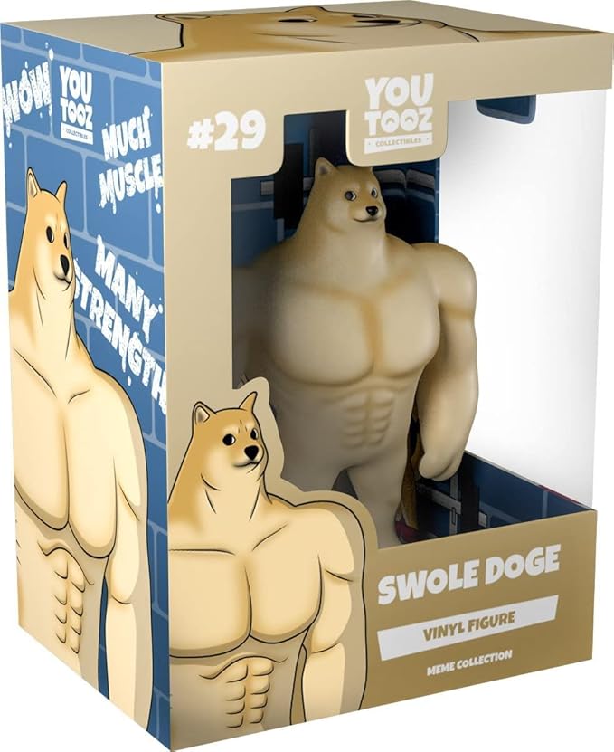 Meme Collection Swole Doge Vinyl! Figure #29