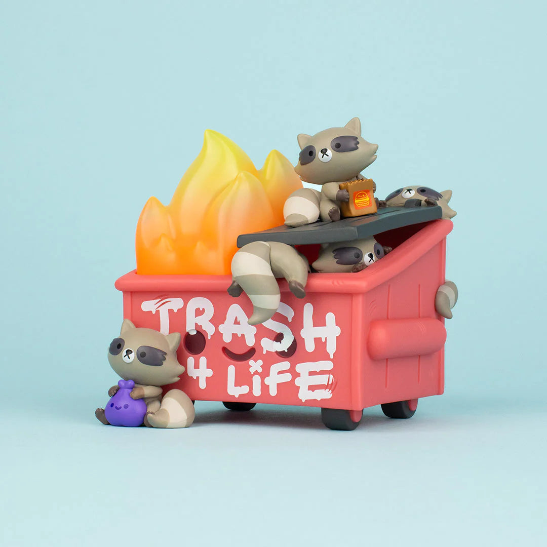 Dumpster Fire - Trash Panda Vinyl Figure