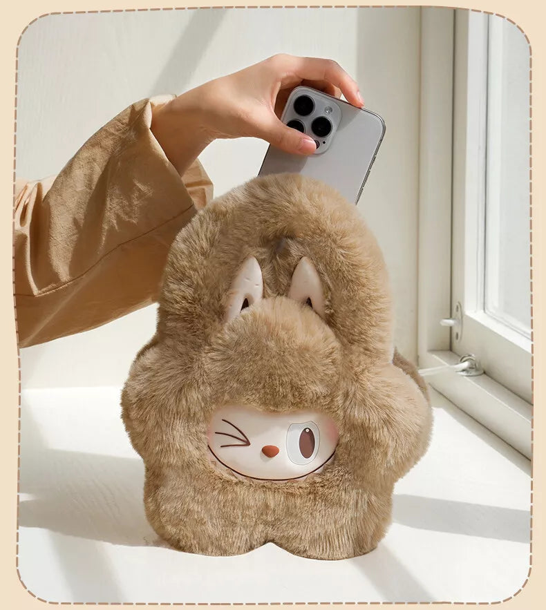 Labubu  The monsters Classic Series - Plush Flower Bag