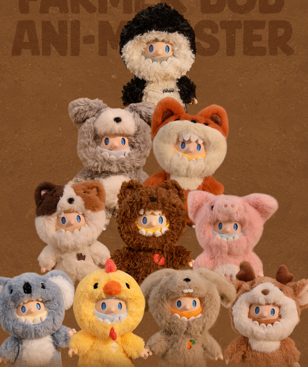 Farmer Bob Ani-Monster Series Plush